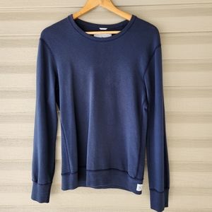 Reigning Champ men's navy blue sweater